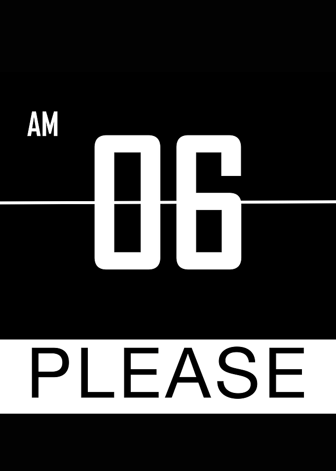 Digital clock hour