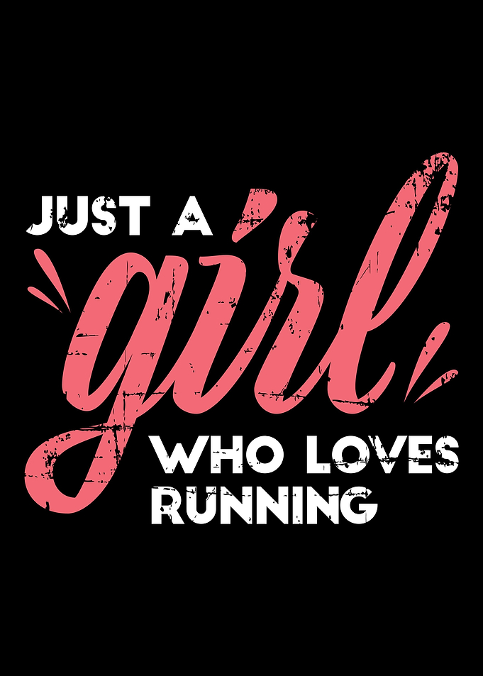 Running Girl Gift Runner