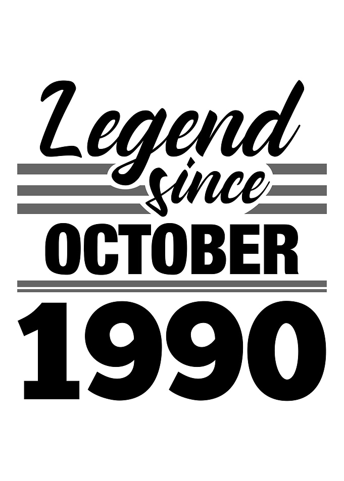 Legend Since October 1990