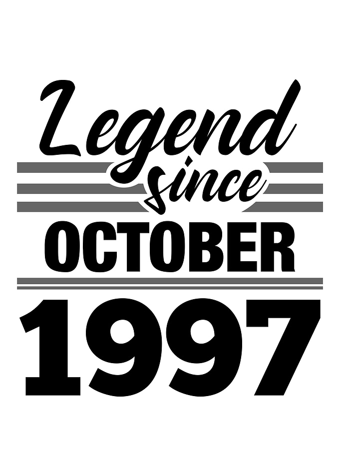 Legend Since October 1997