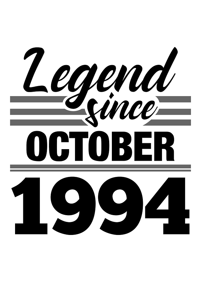 Legend Since October 1994