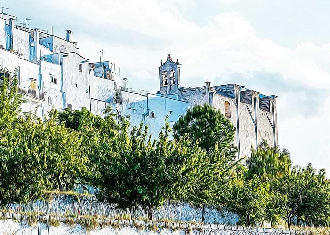 White village of Ostuni