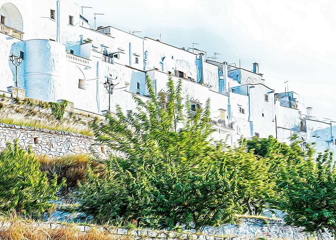 White village of Ostuni