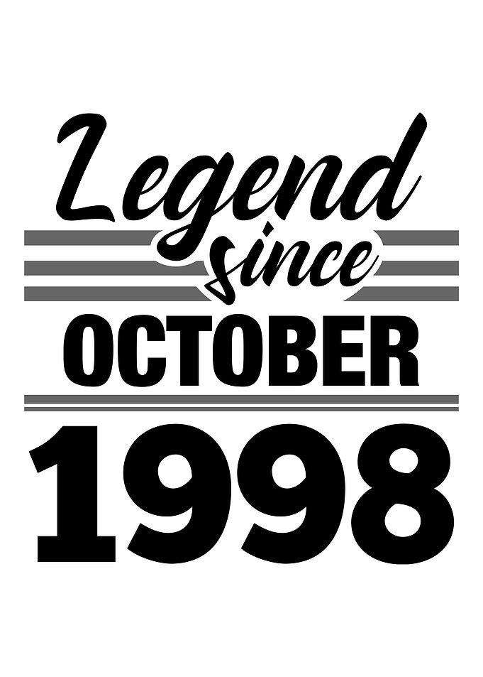 Legend Since October 1998