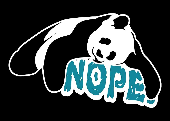 Nope Panda Bear Panda Nann