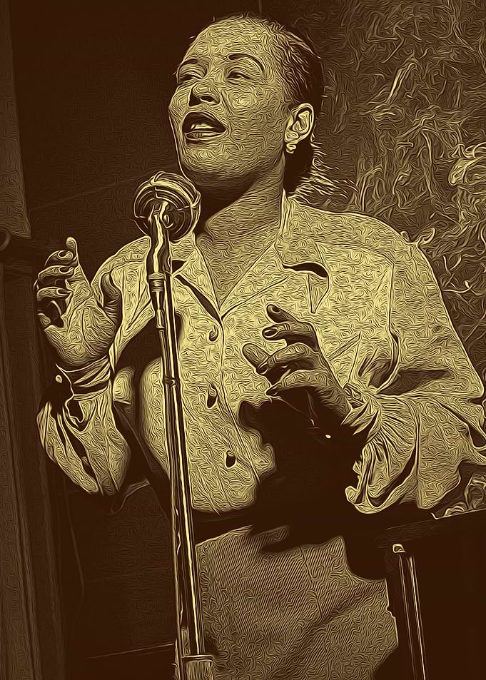 Billie Holiday Vintage 14