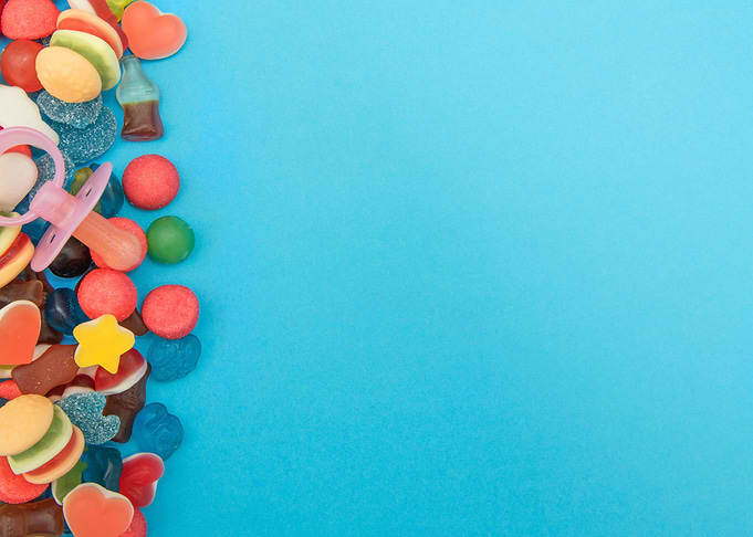 mixed candy