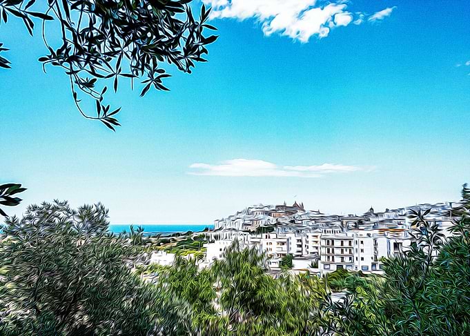 White village of Ostuni