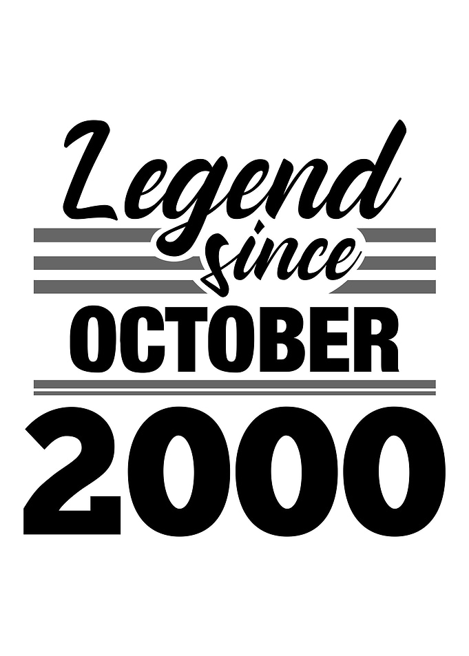 Legend Since October 2000