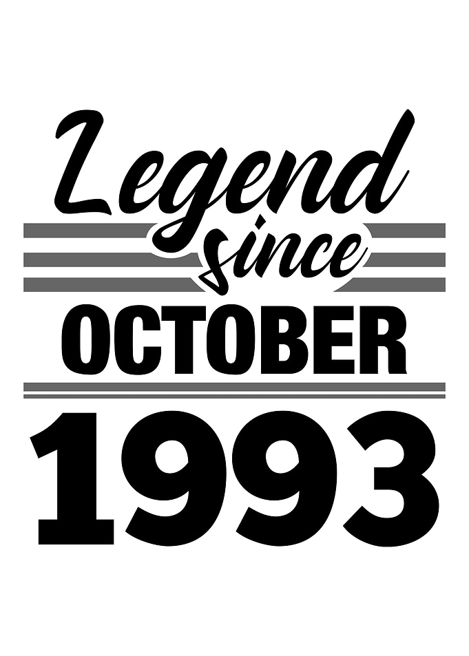 Legend Since October 1993