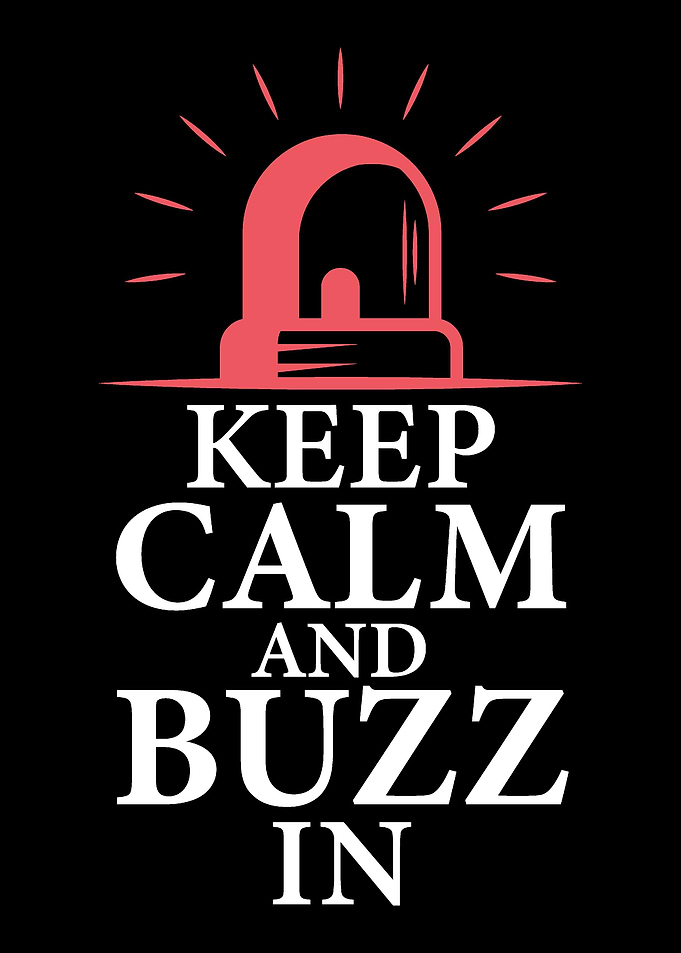 Keep Calm And Buzz In Teac