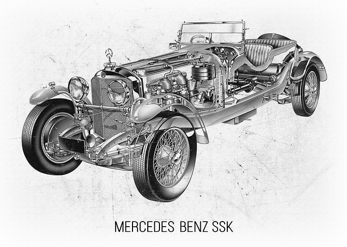 MercedesBenz SSK
