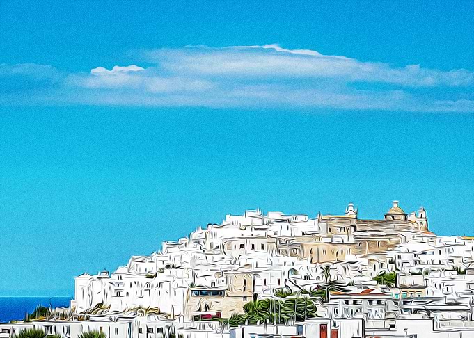 White village of Ostuni