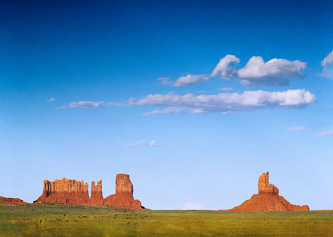 View of Monument Valley