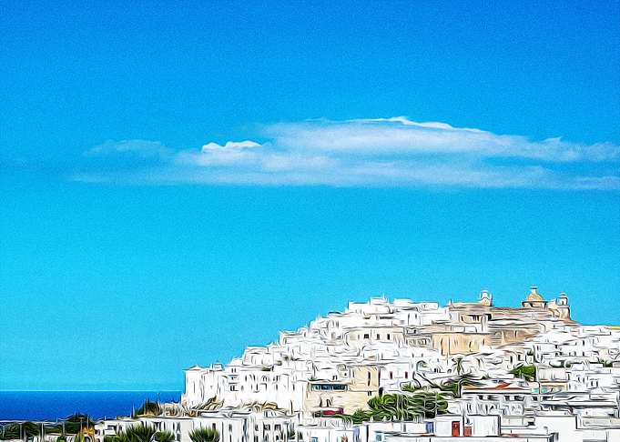 White village of Ostuni