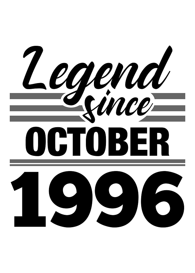 Legend Since October 1996
