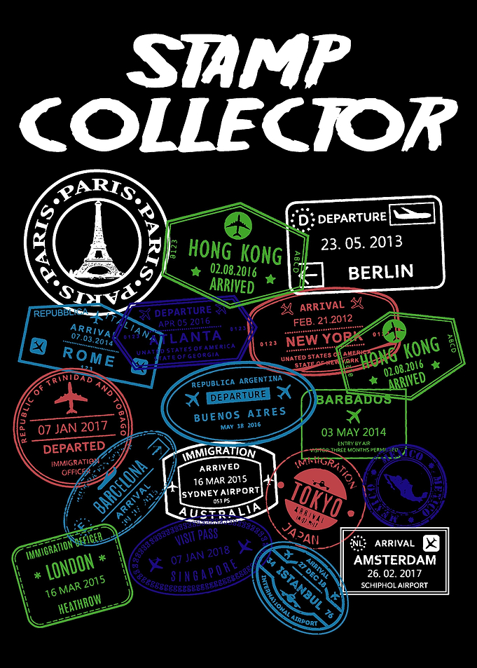 Passport Stamp Collector W