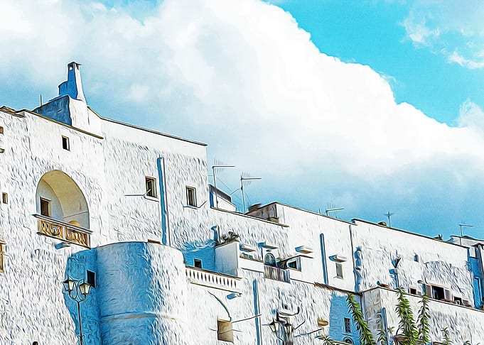 White village of Ostuni