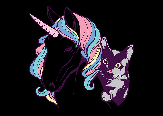 Unicorn cat