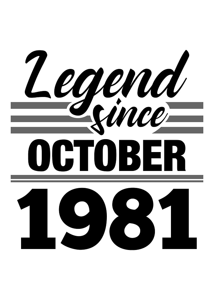 Legend Since October 1981