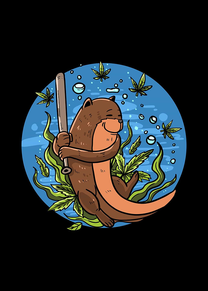 Otter Baseball Weed
