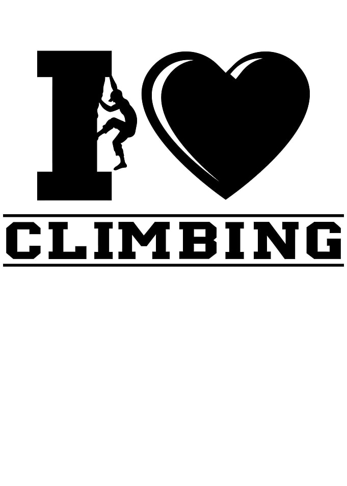I love climbing