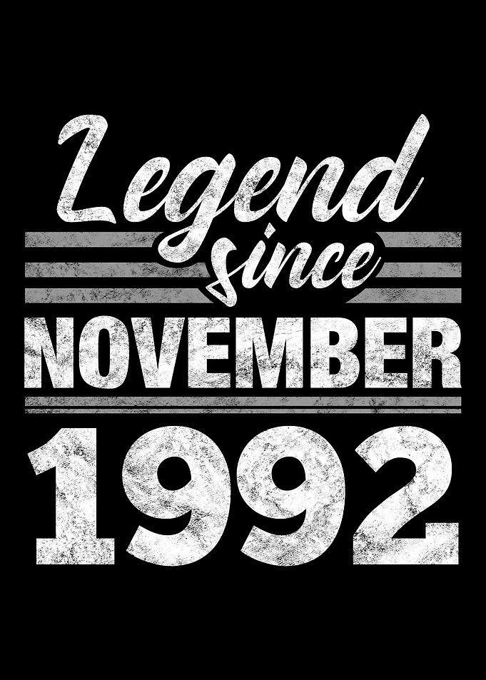 Legend Since November 1992