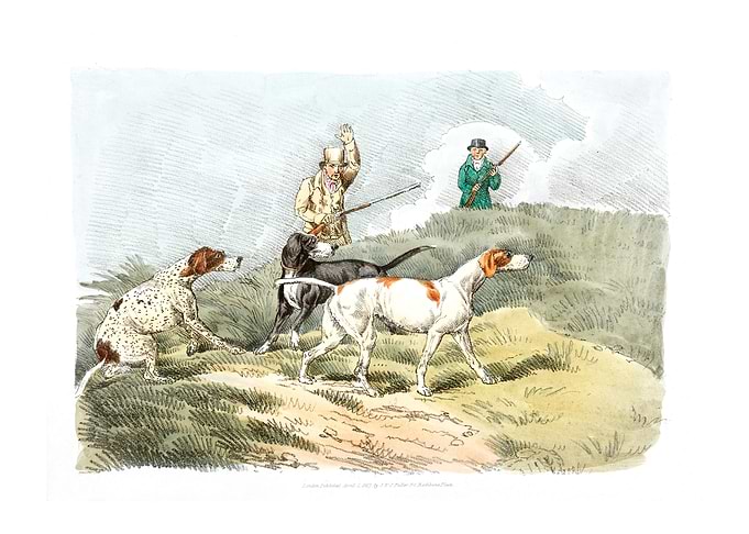 hunting scene