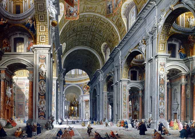 Interior of Saint Peters