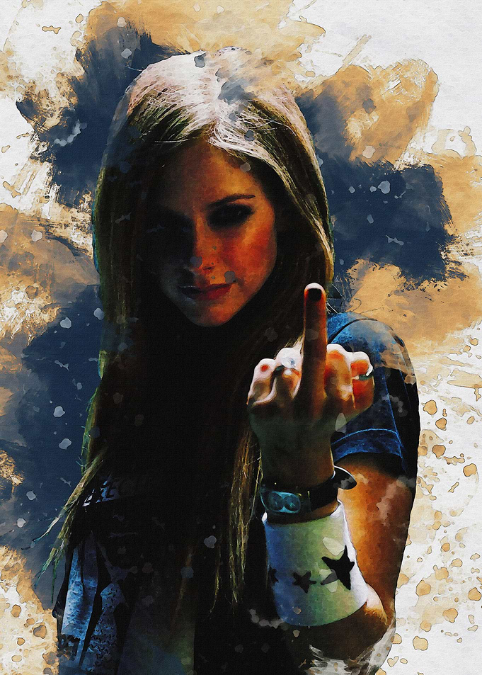 Smudge of Avril Lavigne