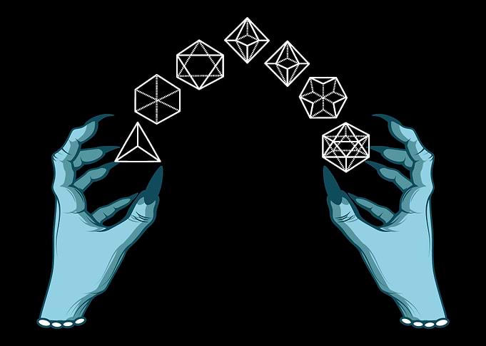 Dice Hands Gamer Or Online