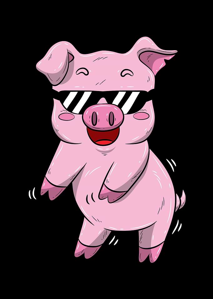 Floss Dancing Pig Swine