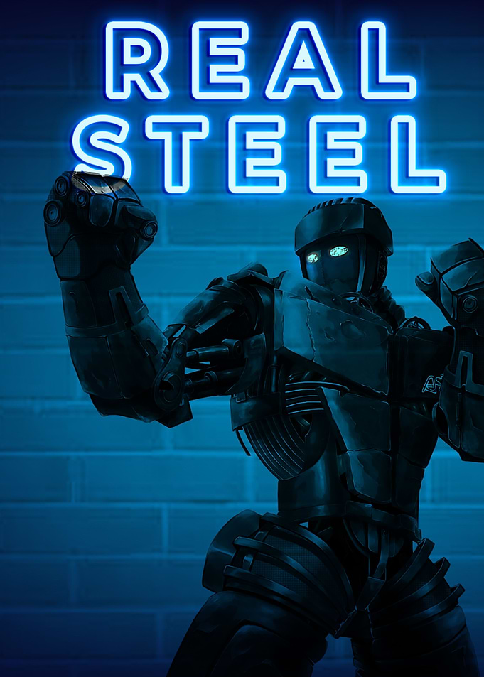 Atom real steel neon