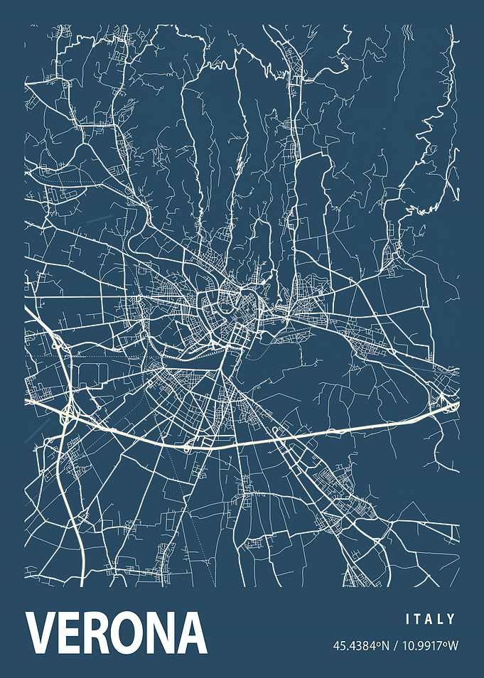 Frankfurt Blueprint Street