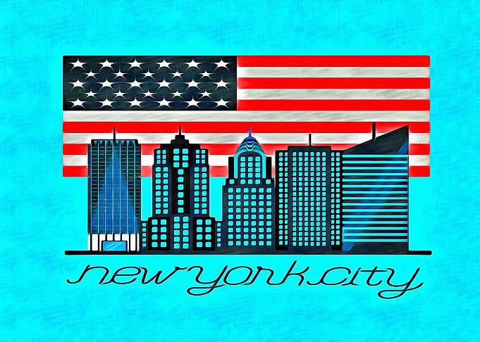 New York City Skyline USA