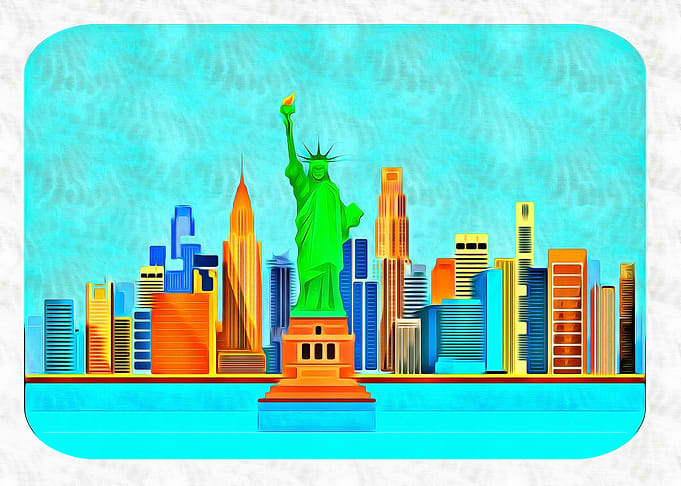 New York City Skyline USA