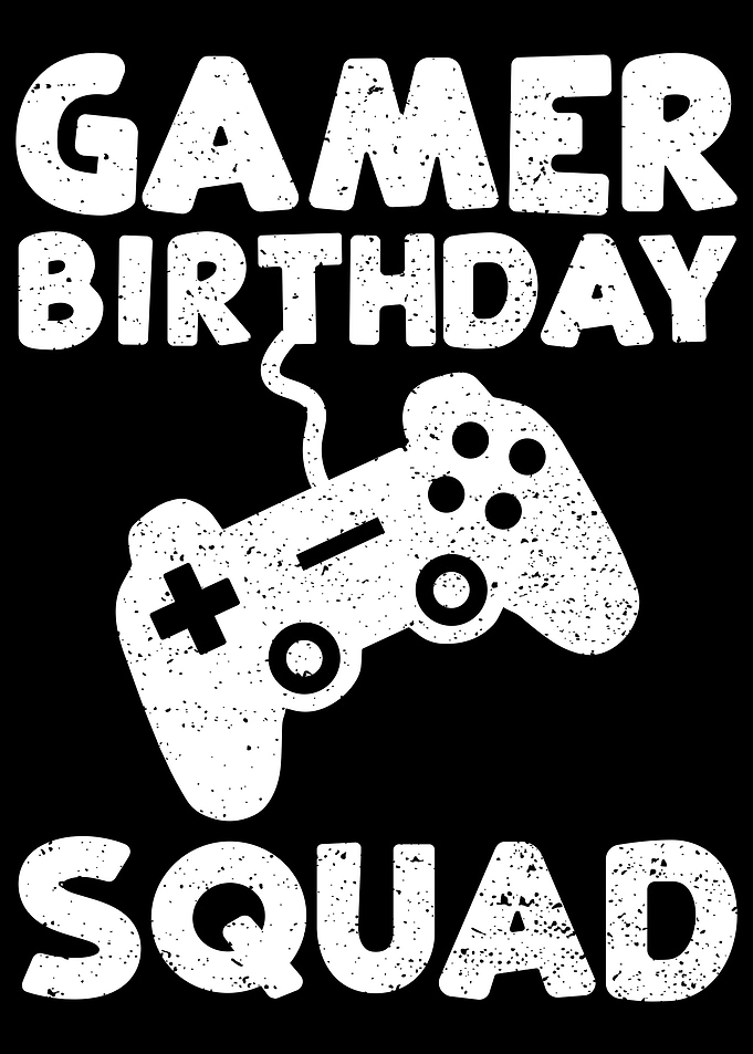 Gamer Birthday Squad