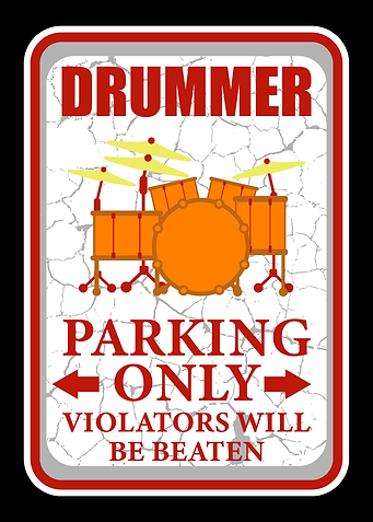 Drummer parking only viola