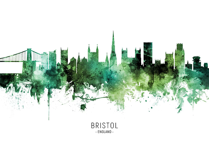 Bristol Skyline England