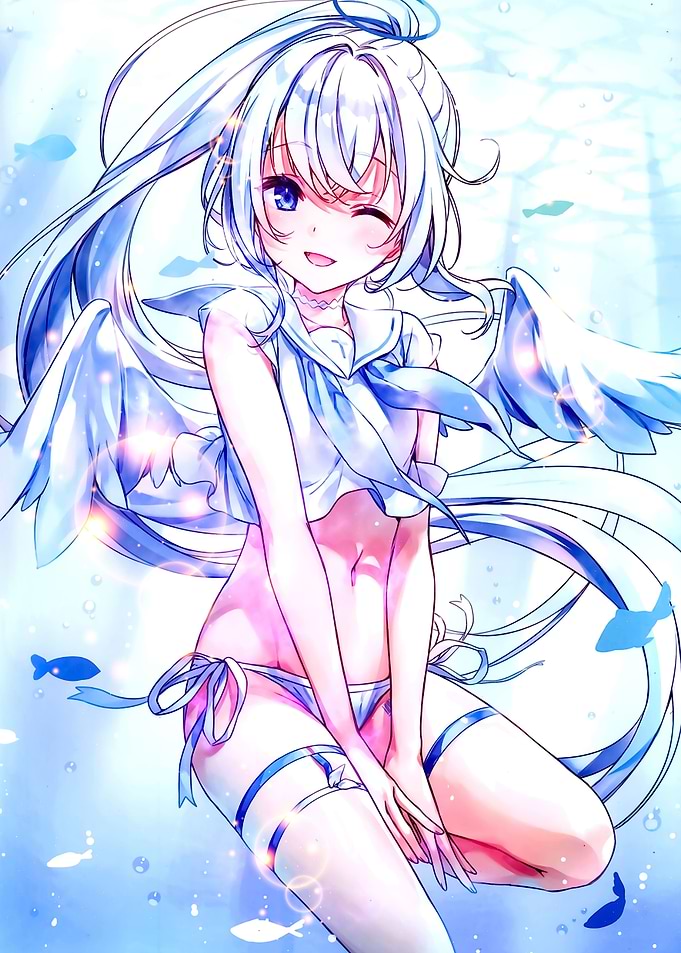 Anime Girls Angels Cute