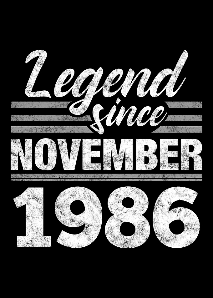 Legend Since November 1986