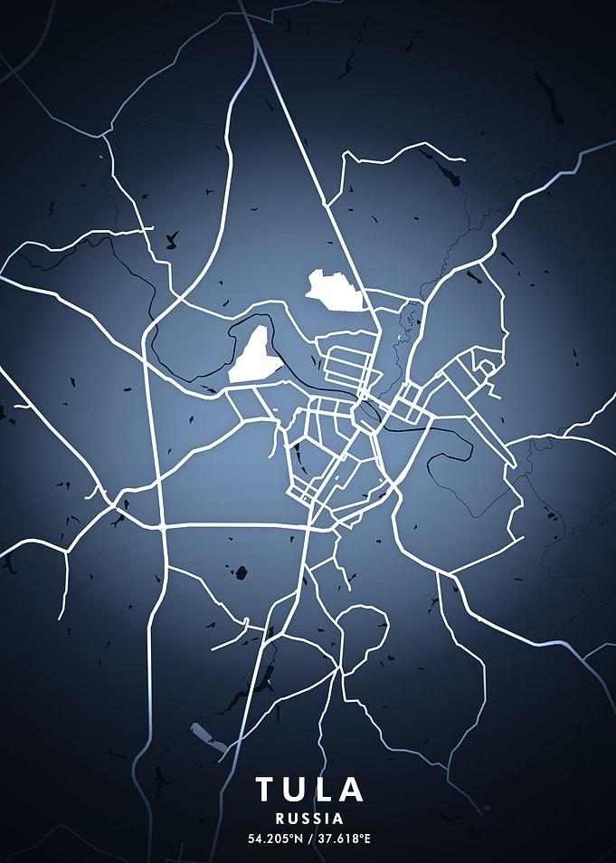 Tula Map Posters