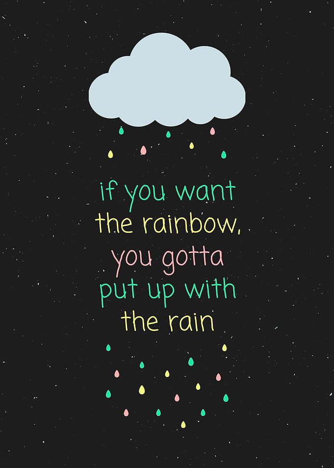 Rainbow and Rain