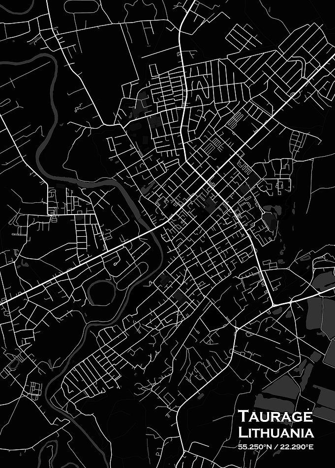 Taurage Black Map