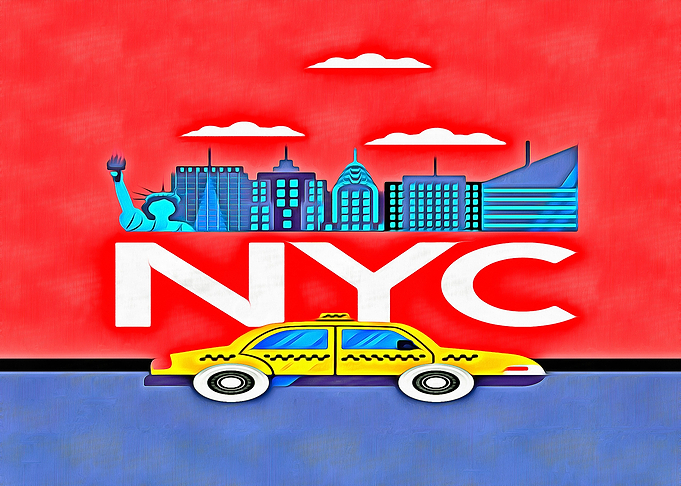 New York City Skyline USA