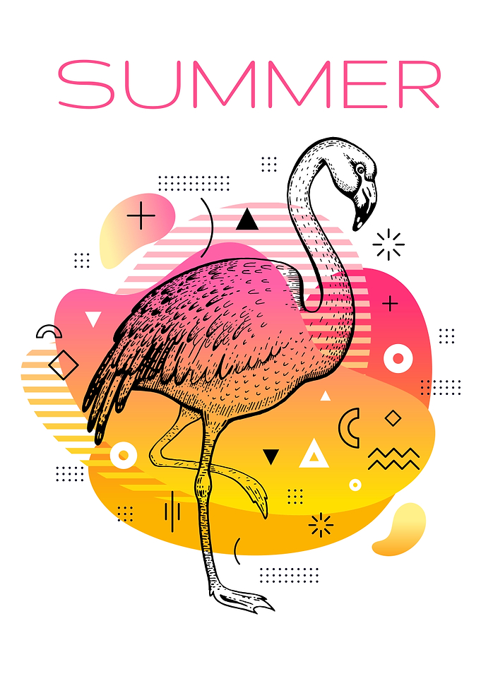 Summer Flamingo