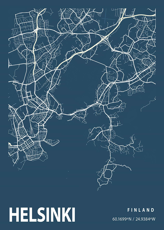 Helsinki Blueprint Street