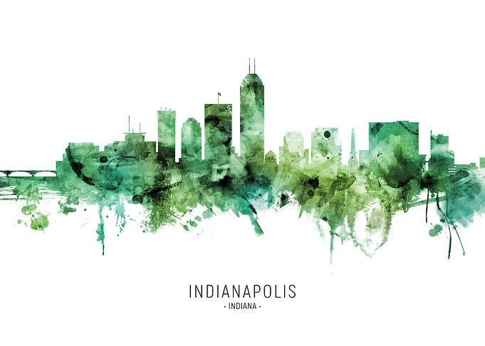 Indianapolis Skyline