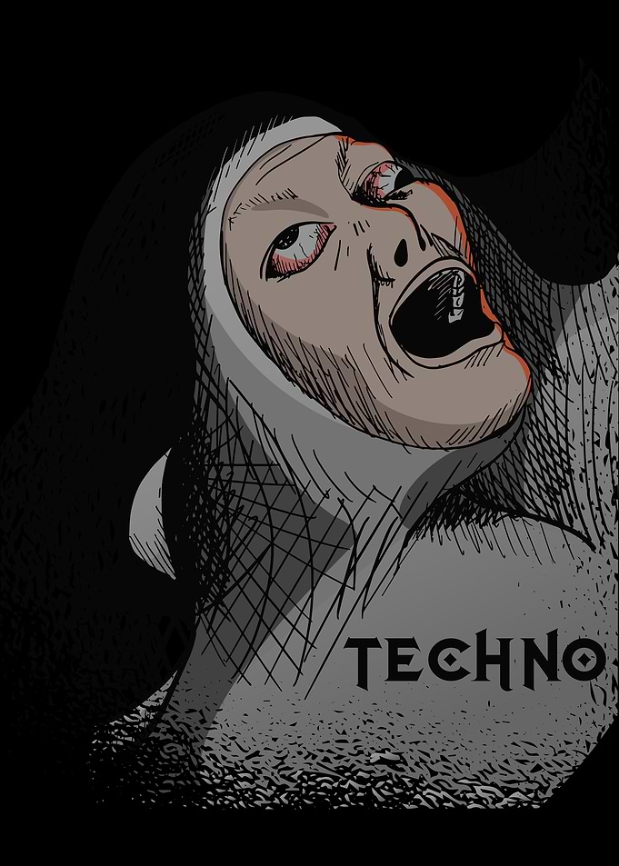 Techno Nun Party Rave