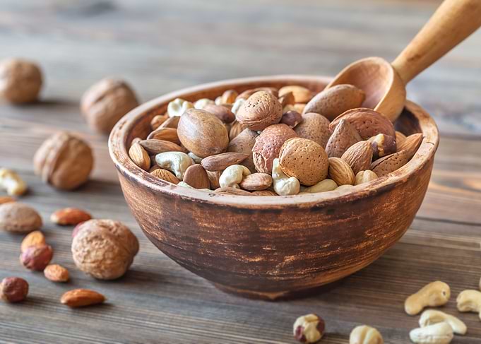 Bowl of nuts